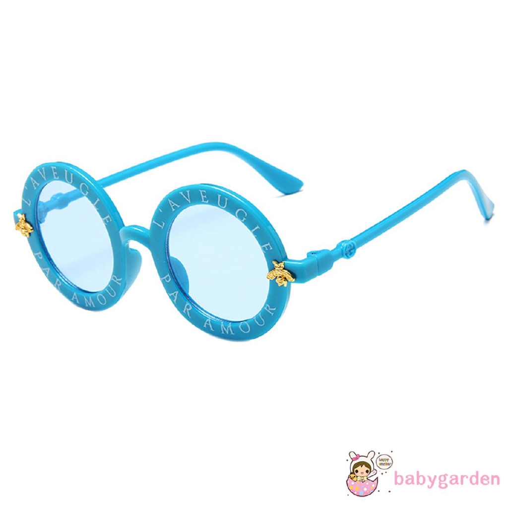 Kính mát gọng nhựa 8 màu tùy chọn cho bé
