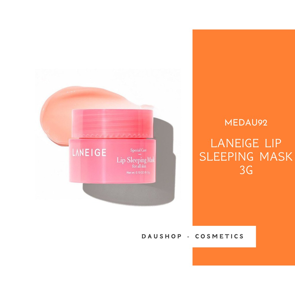 Minisize - Mặt nạ ngủ cho môi Laneige Lip Sleeping Mask 3g