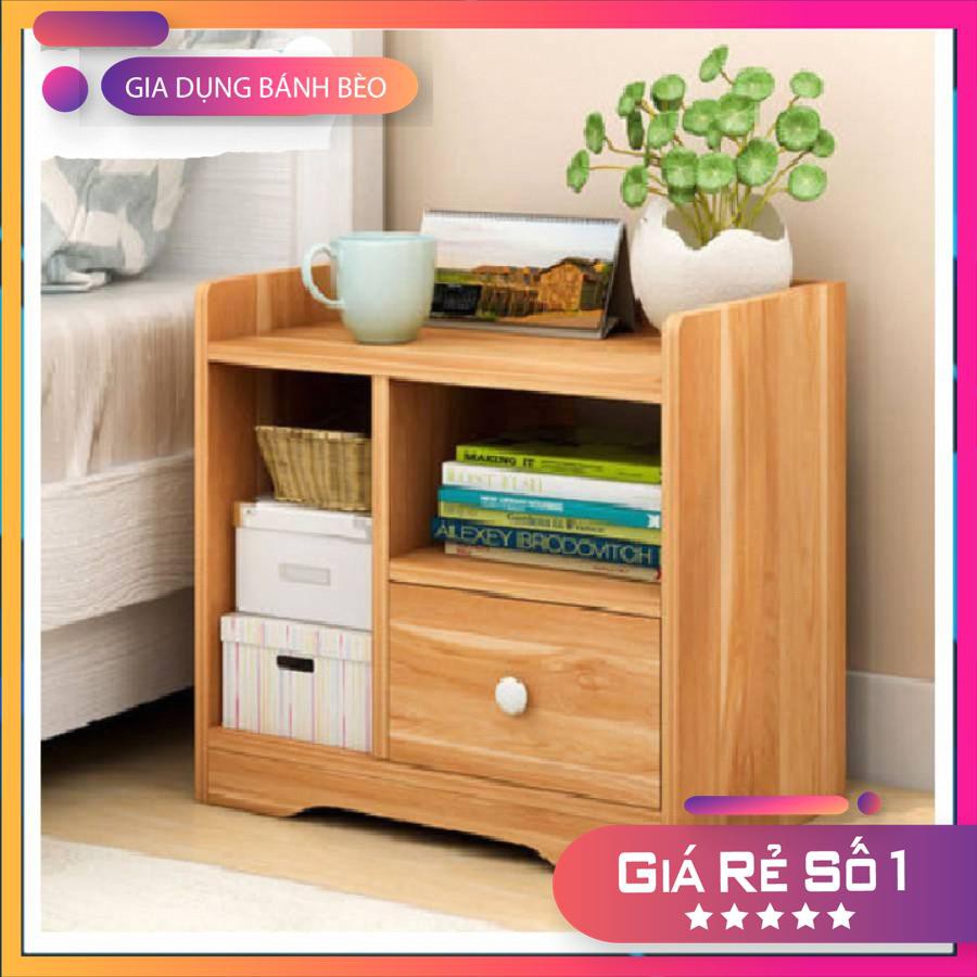 🌸 FREESHIP TOÀN QUỐC 🌸 TỦ KÊ ĐẦU GIƯỜNG - TỦ GỖ ĐẦU GIƯỜNG 1 NGĂN KÉO SIÊU SANG CHẢNH