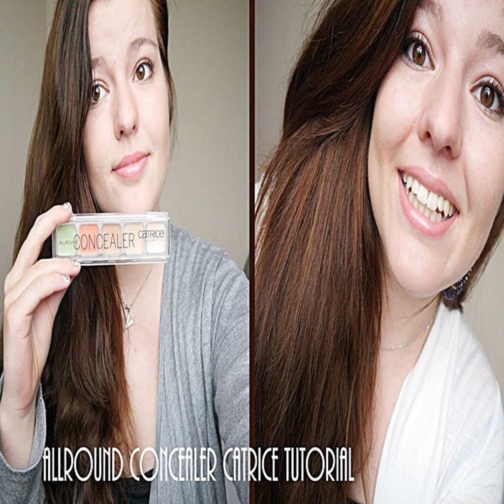 BẢNG CHE KHUYẾT ĐIỂM - TRIỆT SẮC CATRICE 5 ô CATRICE AllRound Concealer Palette 6g