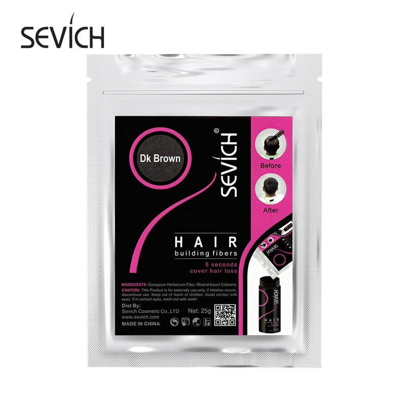 Bột phủ dày tóc hói tóc thưa SEVICH Hair 25g