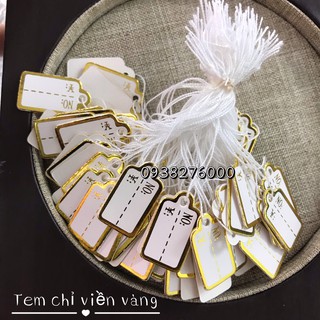 tem ghi giá trang sức