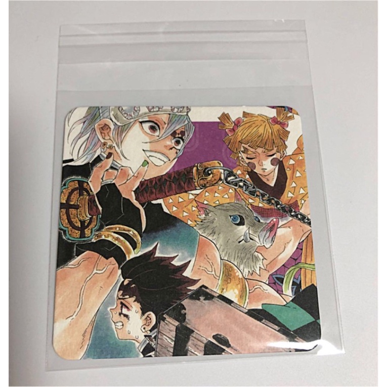 SET 2 LÓT LY NATSUCOMI 2021- KIMETSU NO YAIBA- THANH G.ƯƠM DIỆT QUỶ