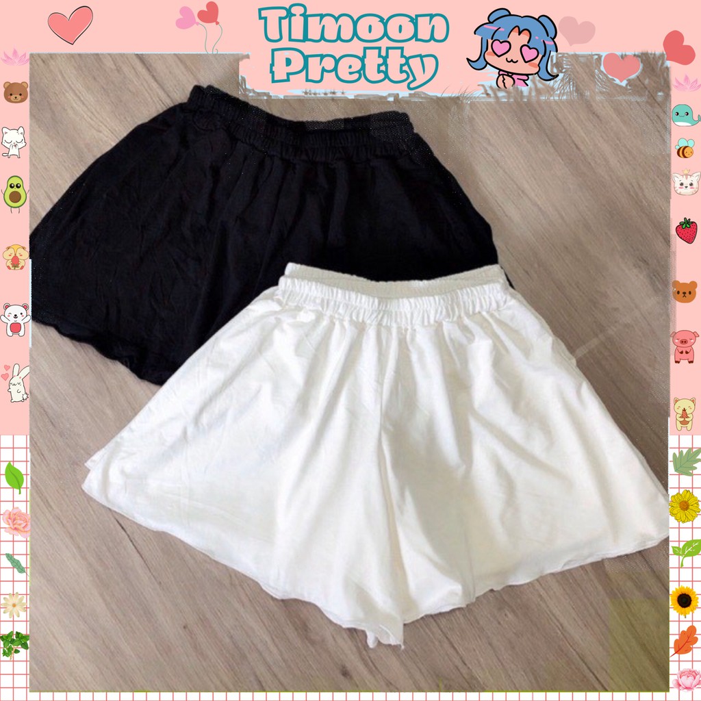 Quần Đùi Cotton Form Rộng Cực Xinh Hot