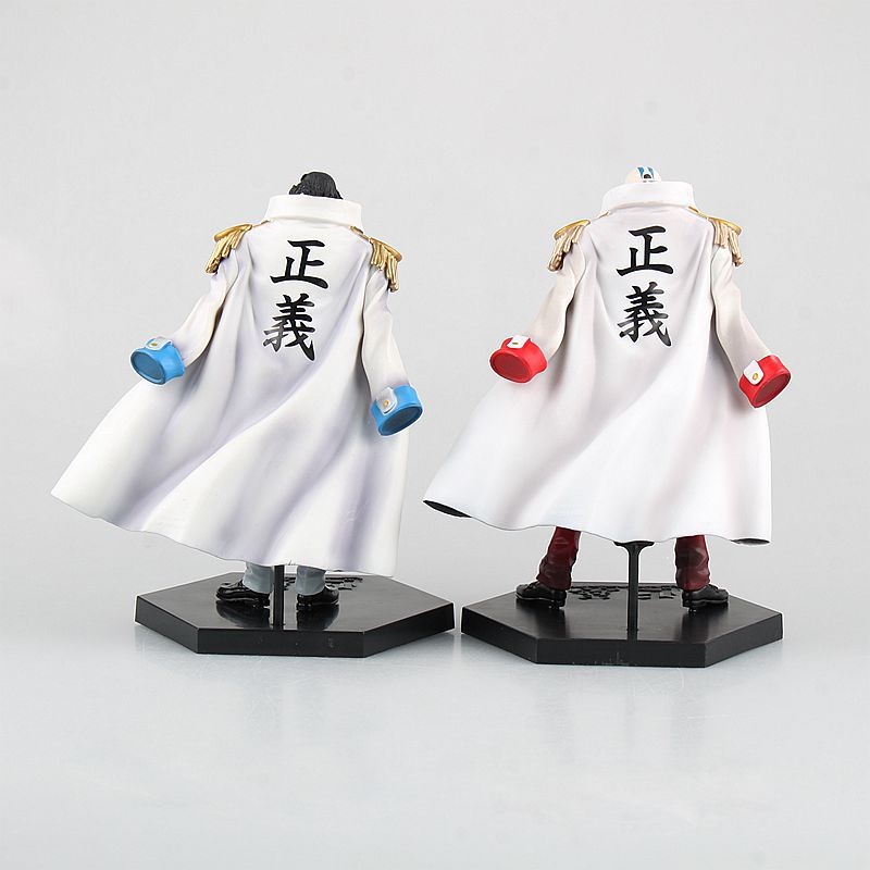 Mô hình One Piece - Mô hình đô đốc hải quân Kuzan Kizaru Akainu 13cm DD01