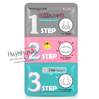 STEP 3 BƯỚC LỘT MỤN ĐẦU ĐEN THẦN THÁNH BIOAQUA