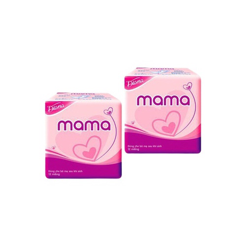 Băng vệ sinh mama sau sinh gói 12 miếng, bvs mama sau sinh cho mẹ