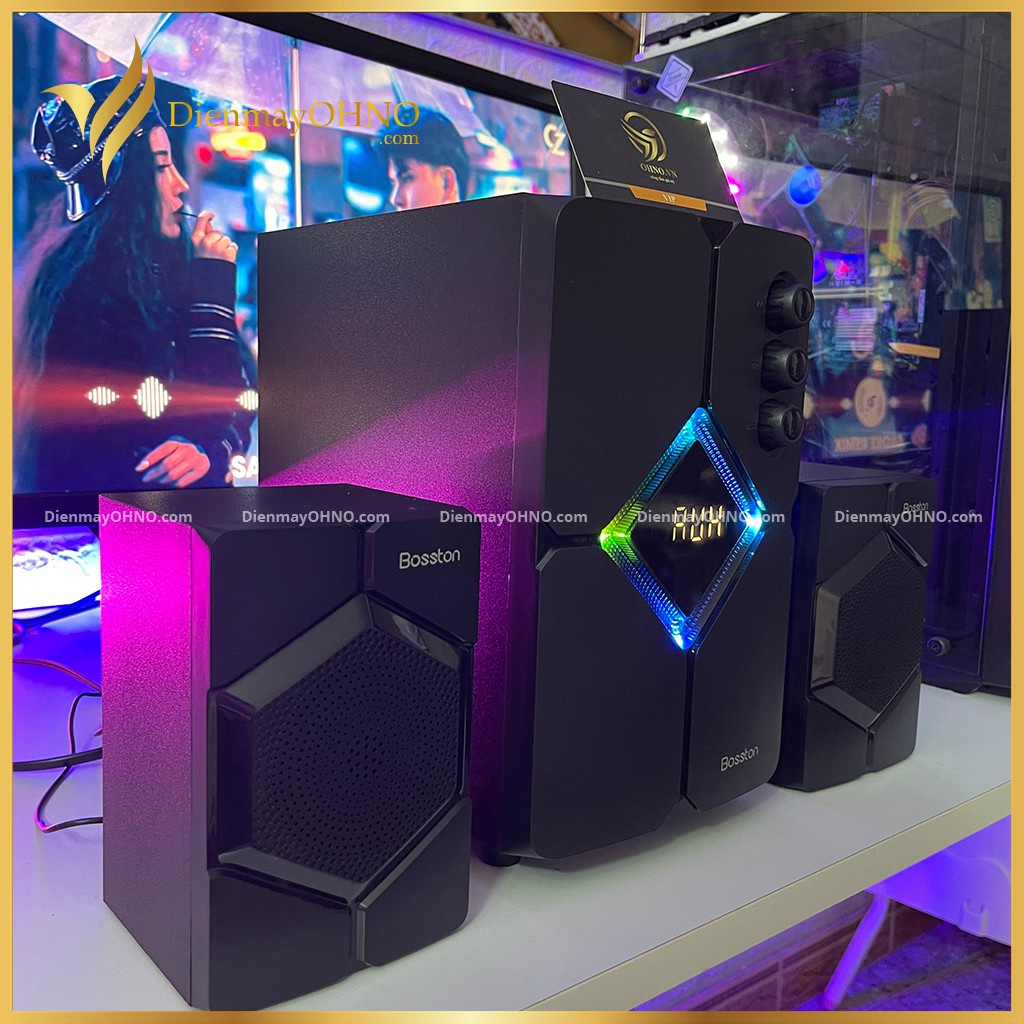 Loa Máy Tính Để Bàn Bộ Loa Vi Tính Bluetooth Bosston T1800 Loa PC Laptop