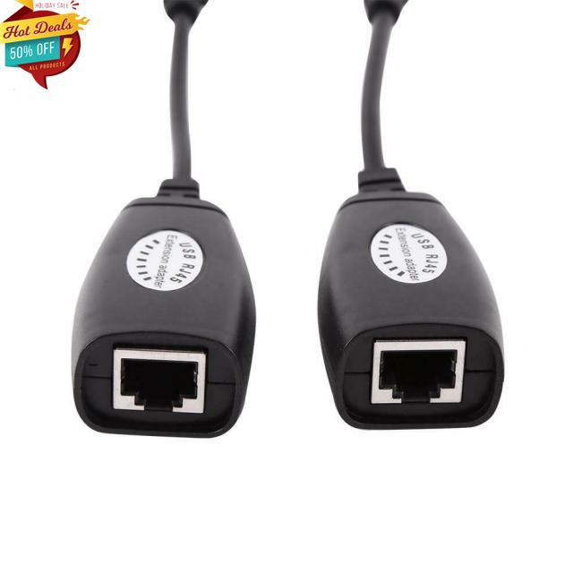 Cáp Nối Dài 50m Usb 2.0 Sang Cat5 / Rj45 / Cat6