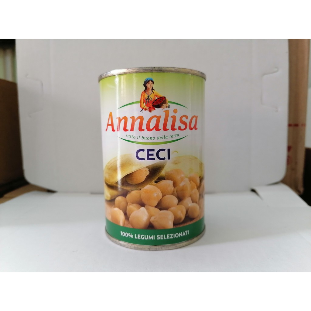 [400g - CECI] ĐẬU GÀ [Italia] ANNALISA Chick peas (Garbanzo) (tgc-hk)