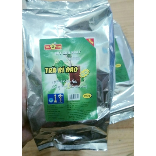 CỐT BỘT TRÀ BÍ ĐAO THƠM MÁT SẢNG KHOÁI -  túi bạc 500g
