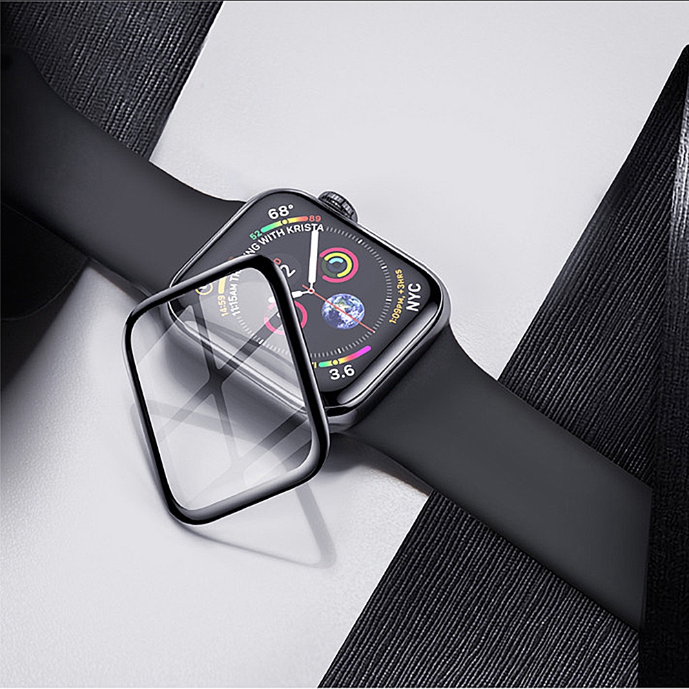 Tấm film dán bảo vệ màn đồng hồ thông minh iWatch Series 1/2/3/4/5 kích thước 40 44 38 42mm