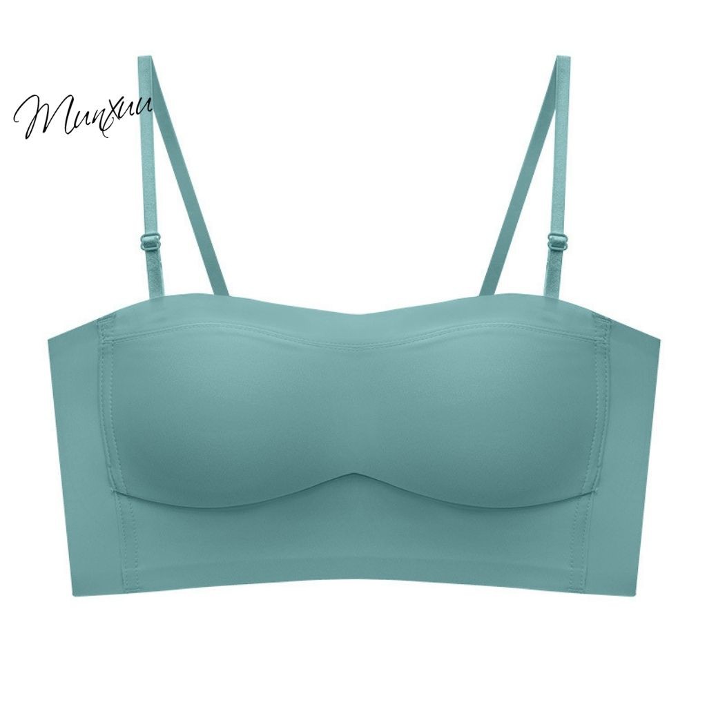 Áo ngực đúc su không gọng cúp ngang nâng ngực quyến rũ, chất liệu su mềm mại thoáng mát - Munxuu AV08 | BigBuy360 - bigbuy360.vn