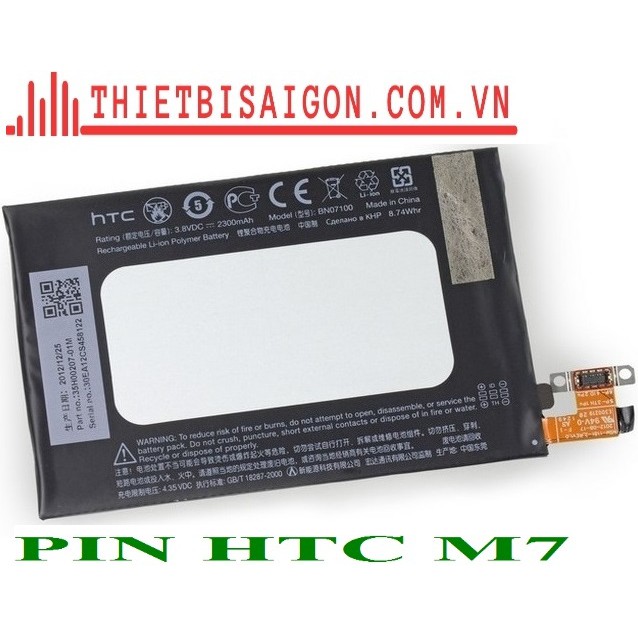 PIN HTC M7 [ PIN CHẤT LƯỢNG ]