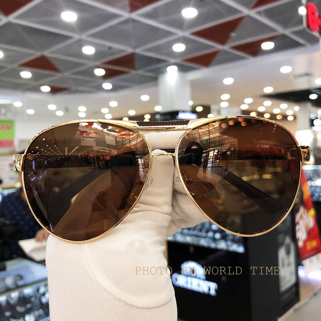 Kính mát nam cao cấp GC full box, bảo hành 12 tháng, tròng Polarized cường lực, chống chói