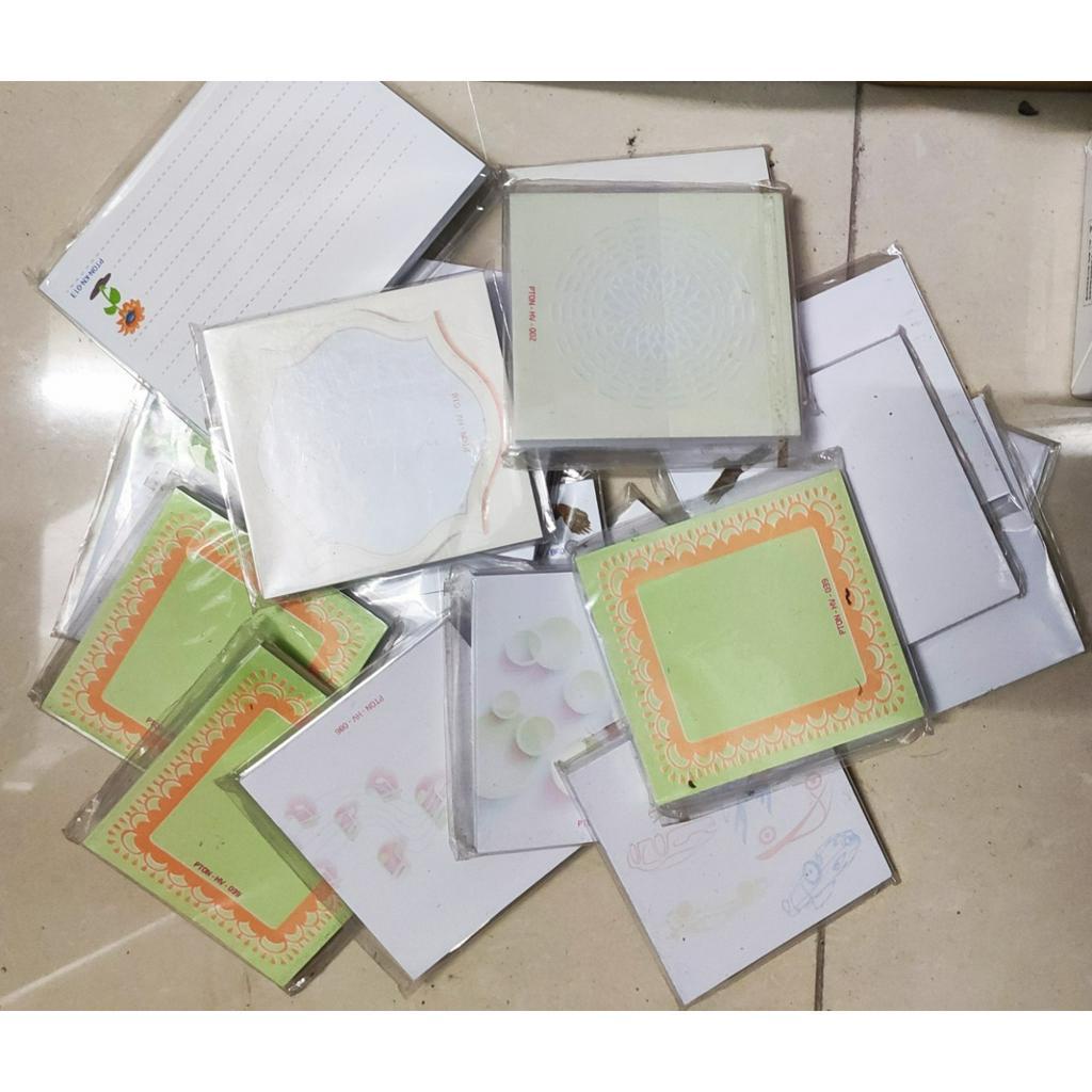 Giấy note trắng 50 tờ/xấp