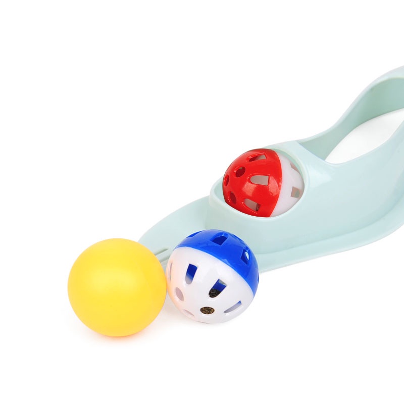 Đồ Chơi Ống Banh Nhựa Dán Kính Cho Mèo