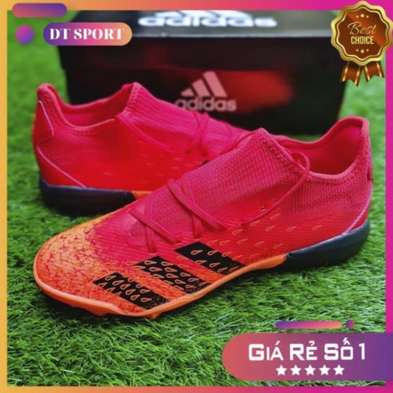 Giày Đá Bóng Sân Cỏ Nhân Tạo Predator Freak .3 Low TF, Giày Đá Banh Nam hi & *⚡