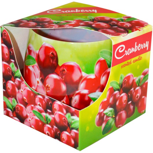 Ly nến thơm Admit ADM1934 Cranberry 100g (Hương việt quất hoang dã)