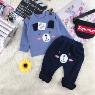 Bộ nỉ len cho bé. Dung nhím