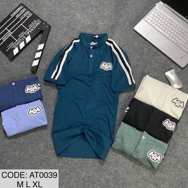Áo polo nam cổ trụ AT0039 | BigBuy360 - bigbuy360.vn
