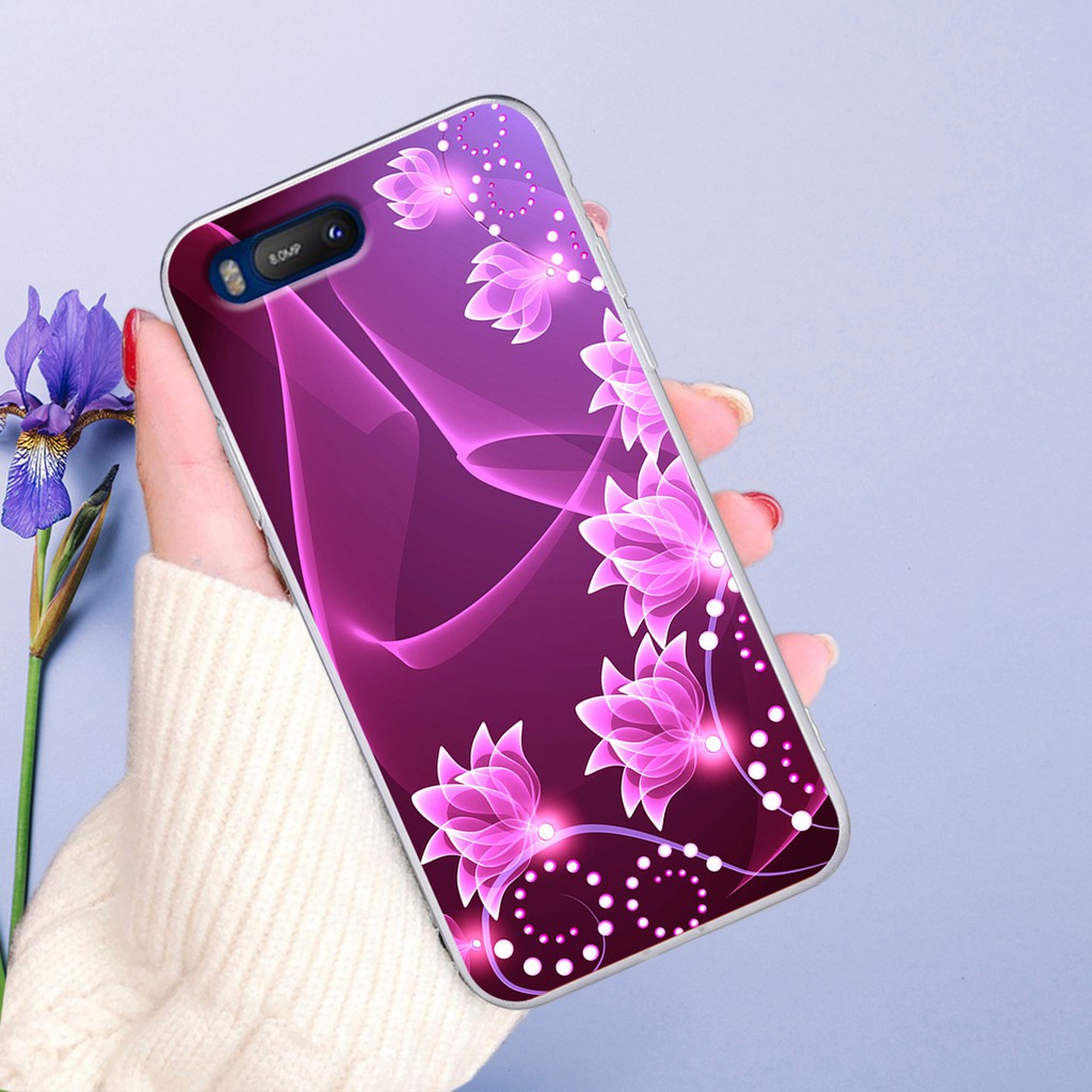 Ốp lưng SILICON điện thoại VSMART BEE - BEE 3 in hình hoa - Doremistorevn