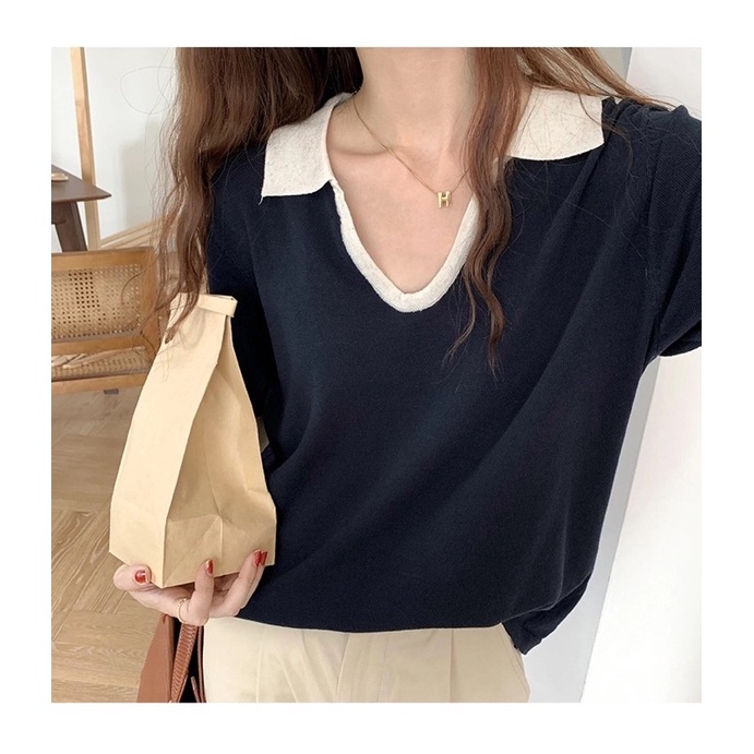 áo polo montoghi viền cổ