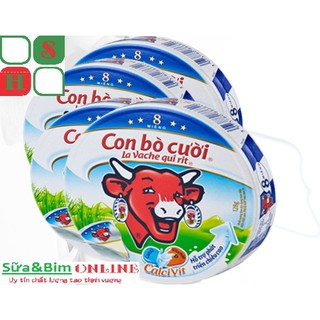 1 hộp Phomai con bò cười 8 miếng