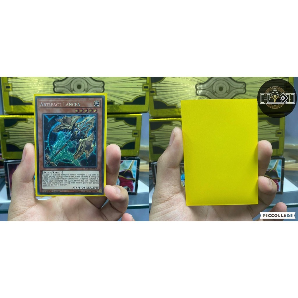 Sleeves Bọc Bài Yugioh 60 cái Size 6.2 x 8.9 cm - Chuẩn Chính Hãng