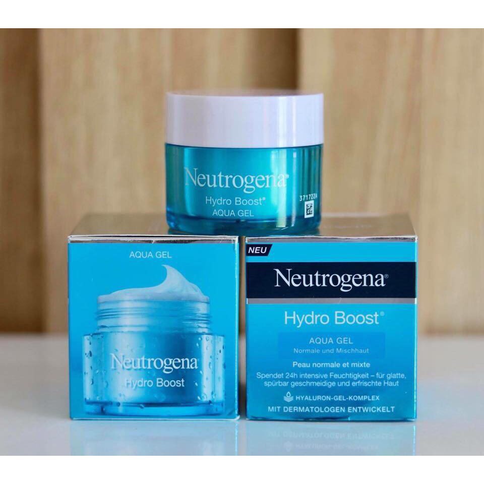 [AUTH]Neutrogena kem dưỡng Aqua gel cho da thường &amp; hỗn hợp