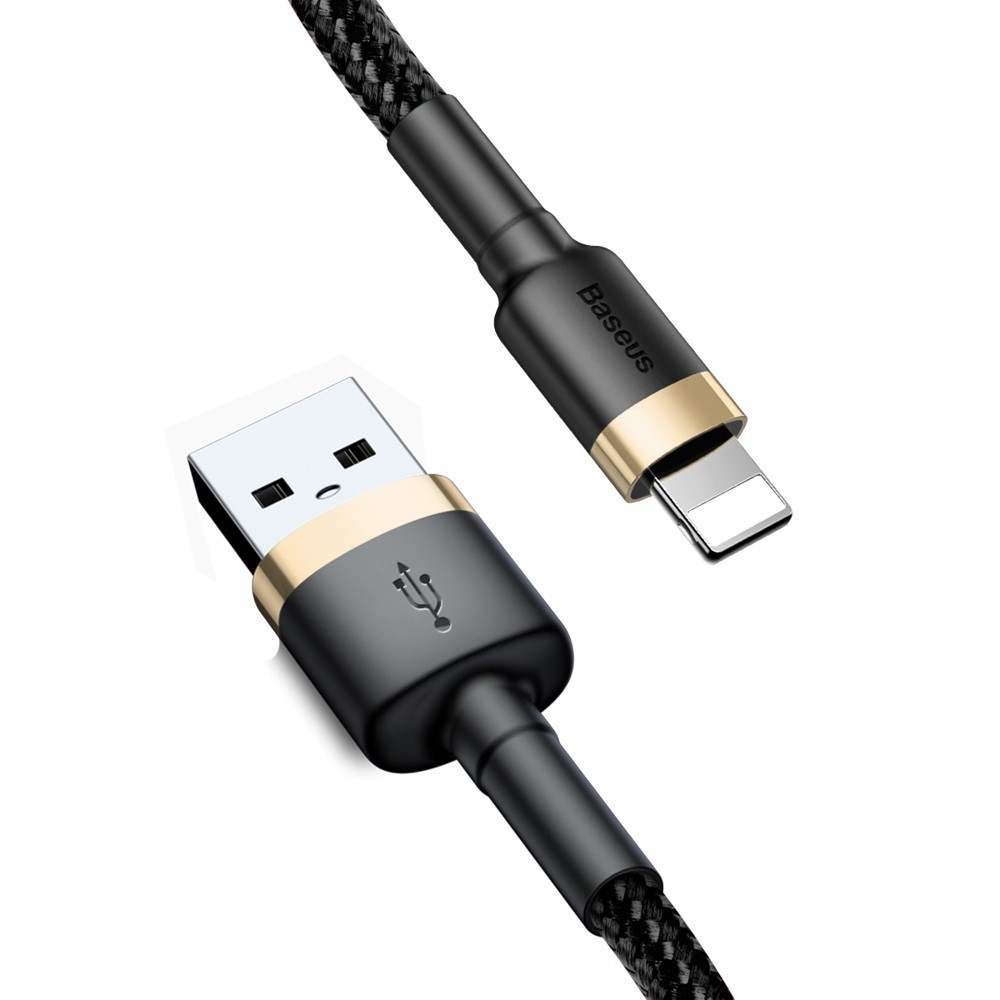 Cáp sạc nhanh Lightning Baseus, dây sạc Iphone, ipad CALKLF-CV1 (2m) siêu bền - Hàng Chính Hãng bảo hành 24 tháng