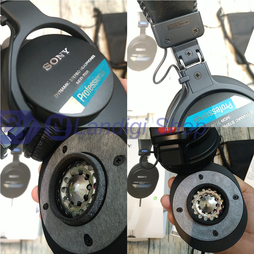 New Full box Sony MDR-7506 Tai nghe kiểm âm chuyên nghiệp