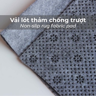 Vải lót thảm handmade chống trơn trượt tấm lớn kích thước 165cm/180cm - Non slip handmade rug fabric