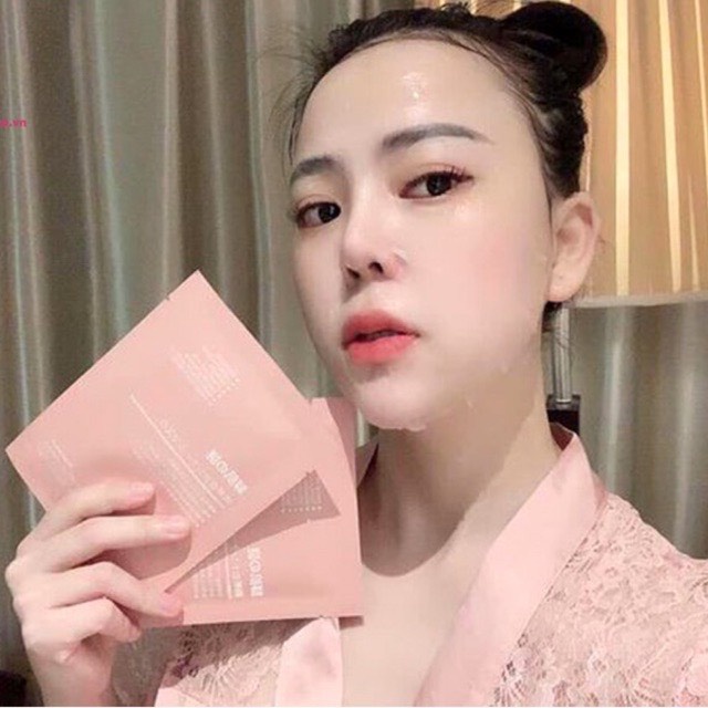 Mặt nạ nhau thai cừu cuống rốn tế bào gốc Nhật Bản Rwine Beauty dưỡng da, cung cấp độ ẩm, tái tạo collagen