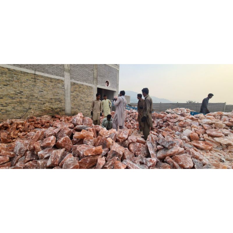 1 kg Đá Muối Himalaya -Chính Hãng Pakistan Viên Nhỏ Làm Đèn Ngủ Để Bàn