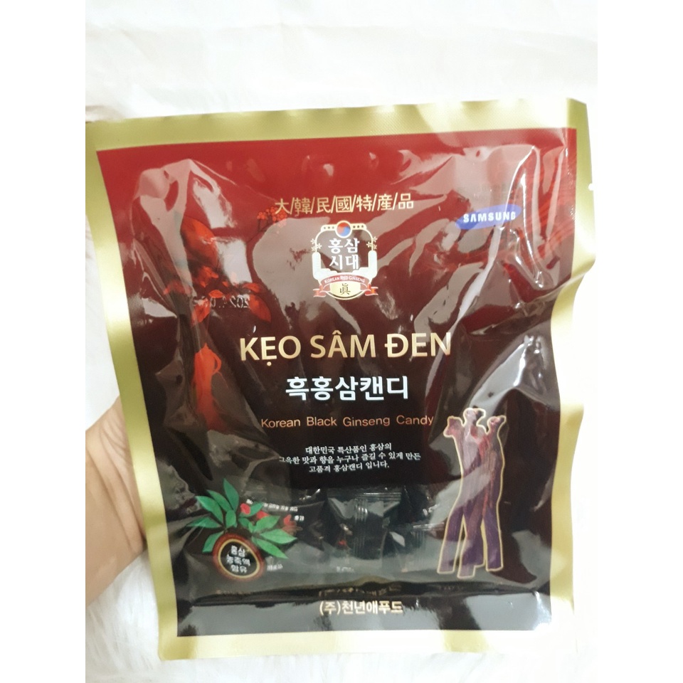 Kẹo Sâm Đen Hàn Quốc Gói 170g - 300g