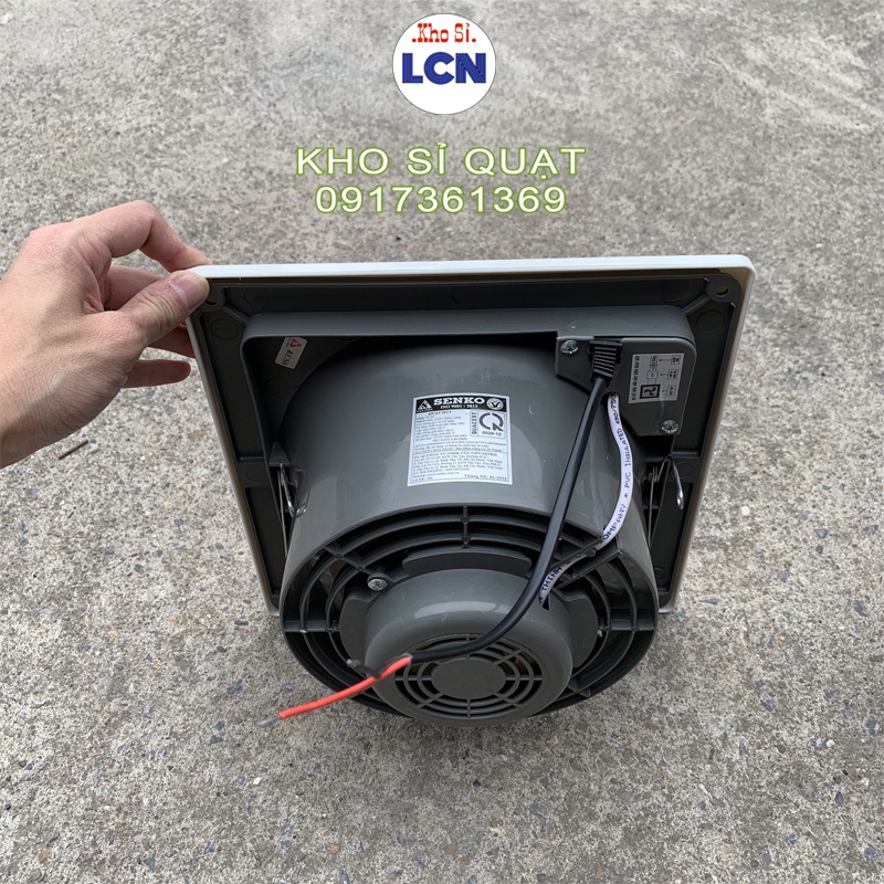 Quạt Hút Trần Senko HT150 (30W) FREESHIP Quạt Hút Âm Trần Hút 1 chiều