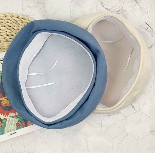 [Thanh lý - Dọn kho] Mũ nồi beret hàn quốc chất kaki nhiều màu