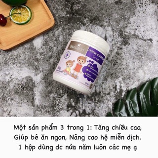 Bột Lysine Bio Islang Úc tăng chiều cao