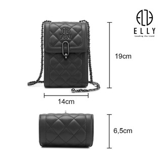 [Deal sang chảnh]  Túi xách nữ cao cấp da thật ELLY – ET118