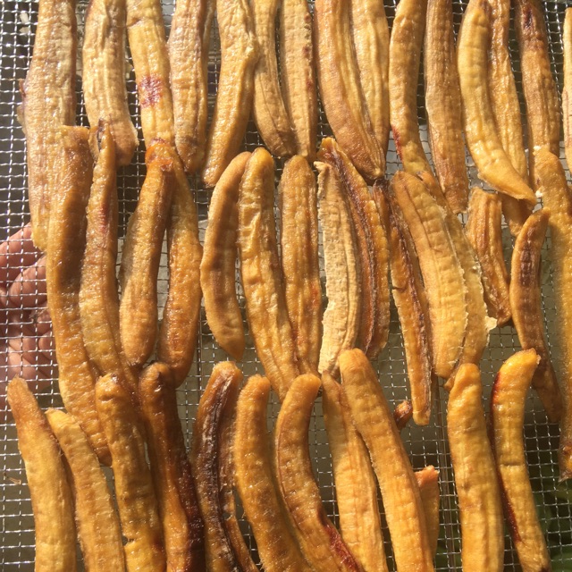 Chuối sấy dẻo cho Quân Đặng