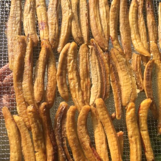 Chuối sấy dẻo cho Quân Đặng