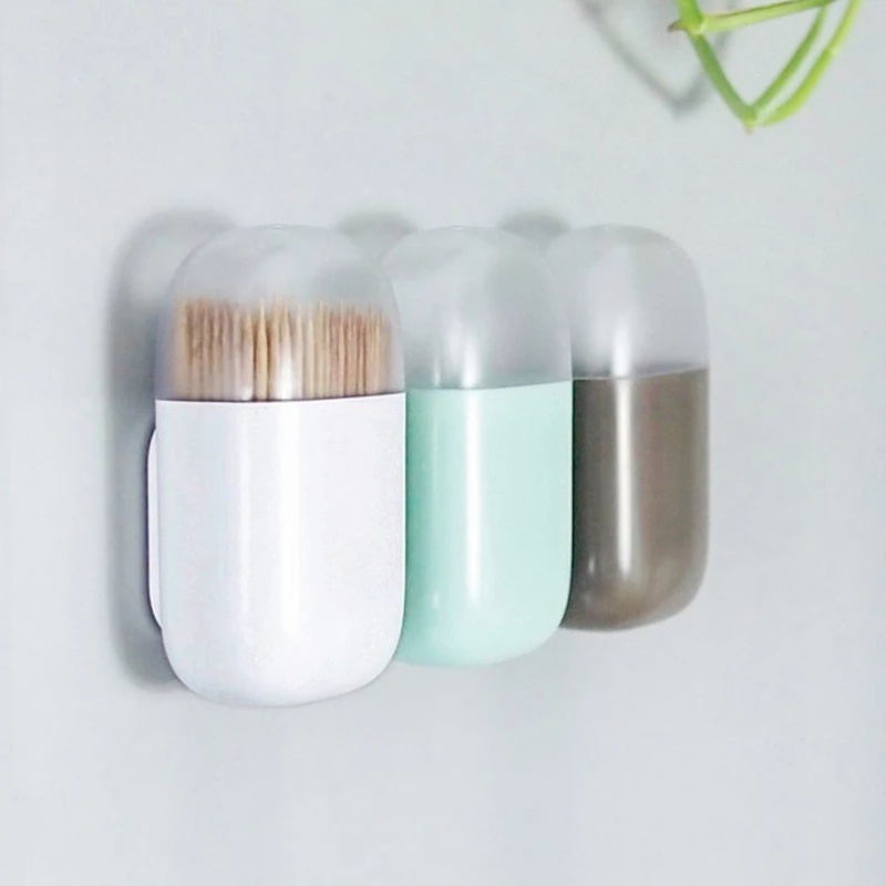 Hộp đựng tăm xỉa răng mini từ tính sáng tạo