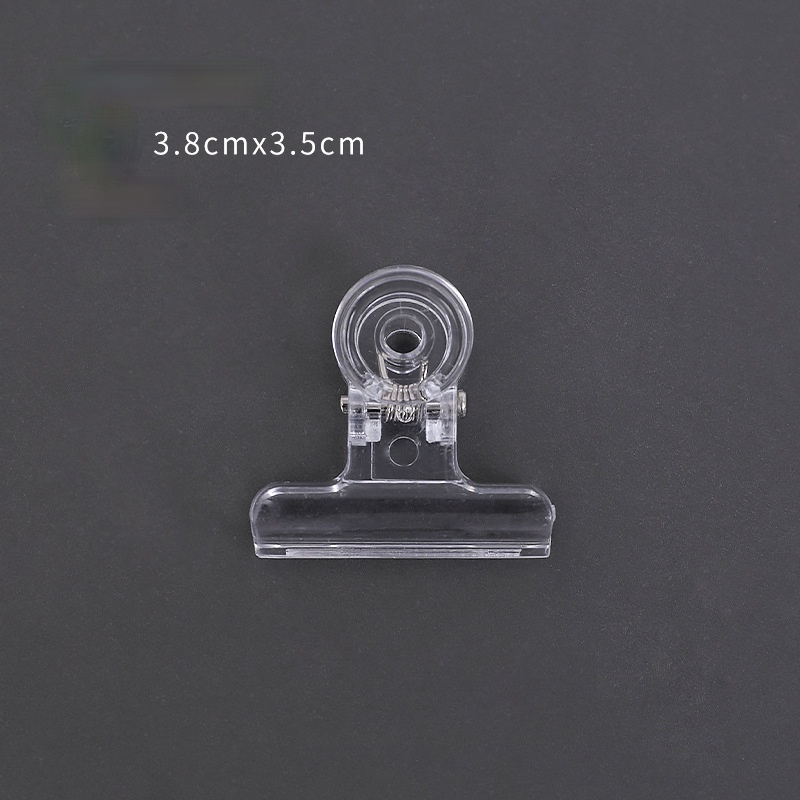 Set 5 Kẹp Nhựa Trong Suốt Giữ Tài Liệu Tiện Dụng