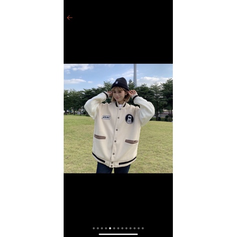 (HCM) ÁO KHOÁC NỈ BÓNG CHÀY THỜI TRANG HOTTREND HÀN QUỐC - SIÊU XỊN XÒ , PHONG CÁCH HÀN QUỐC CHO CÁC BẠN TRẺ KME FASHION