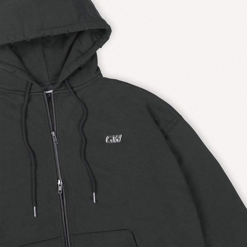 GW METAL FULLZIP HOODIE / Áo Hoodie Dây Kéo Nỉ / GAMBLE WORLDWIDE | BigBuy360 - bigbuy360.vn