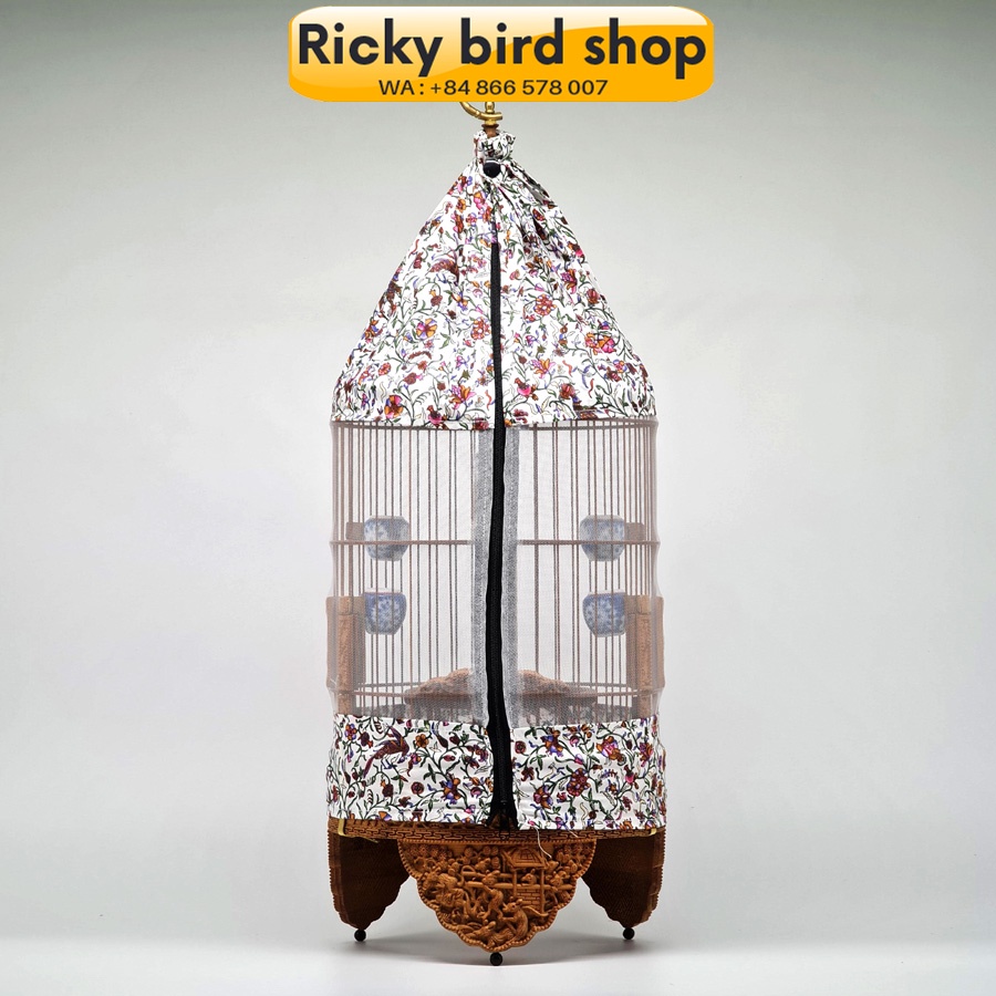 6 Pieces cover cloth for Puteh cage (Ricky bird shop)