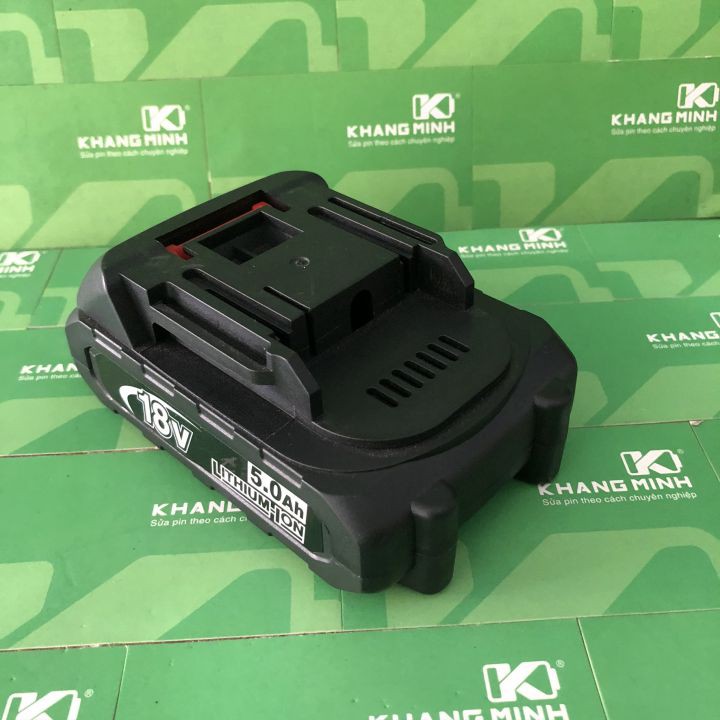 Vỏ pin Makita 18v adaptor, loại 1 hàng - 5 cell.