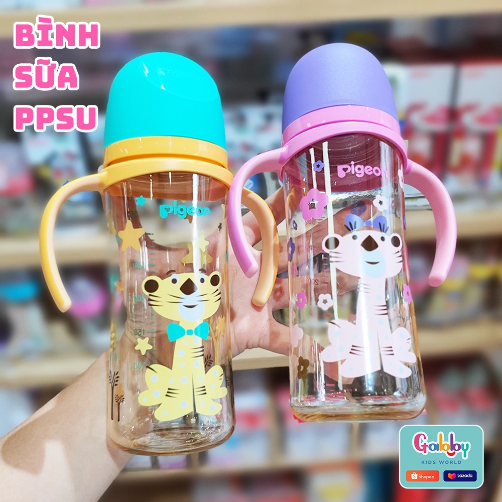 Bình sữa PIGEON Soft Touch nội địa Trung