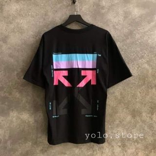Áo thun OFF WHITE PHỐI MÀU Unisex (Đen)